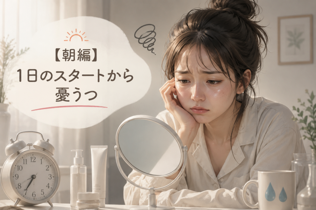 【朝編】1日のスタートから憂うつ